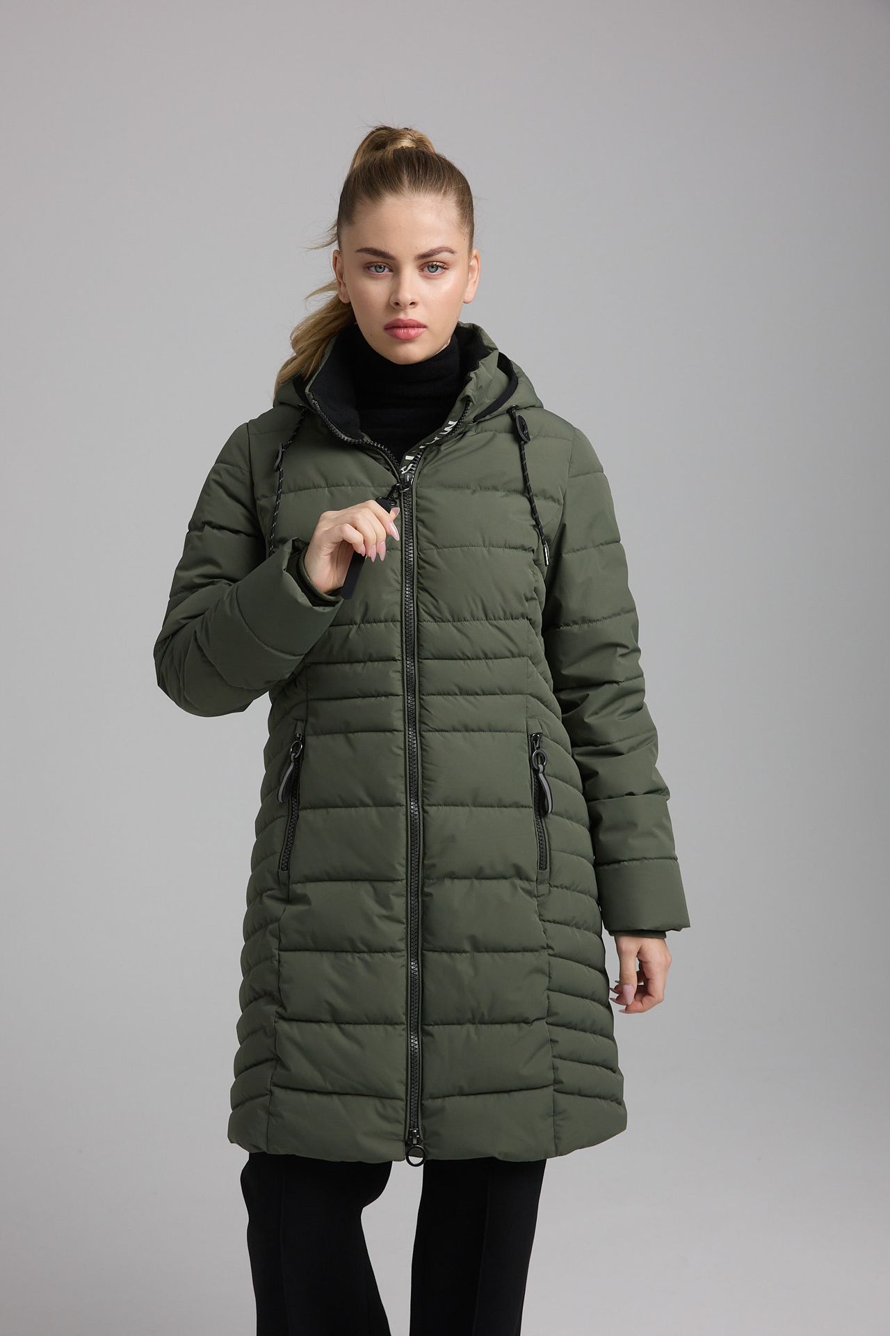 Rainwear-Steppmantel