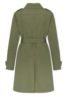 Trenchcoat mit Koller