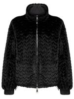 Wende-Kunstpelzjacke 